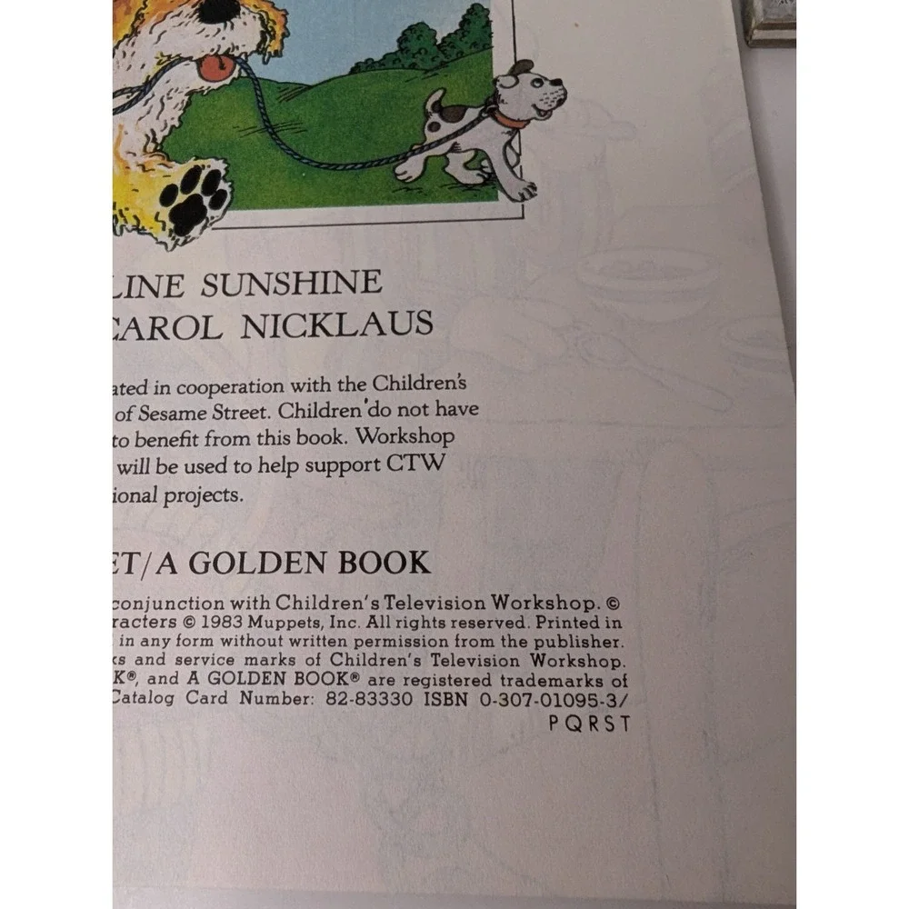 Vintage Little Golden Book Lot of‎ 5 Sesame Street Winnie the Pooh Frosty Cookie